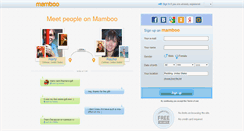 Desktop Screenshot of mamboo.com